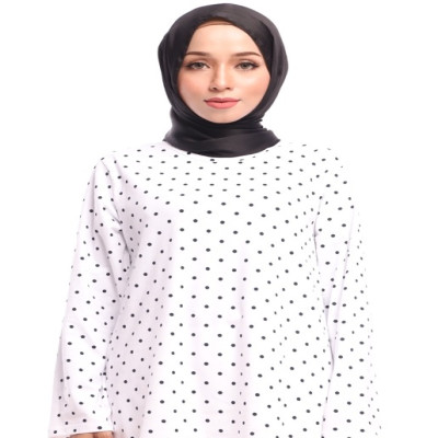 Iqsawear Polka Dot Sleepwear  Pyjamas White Night set