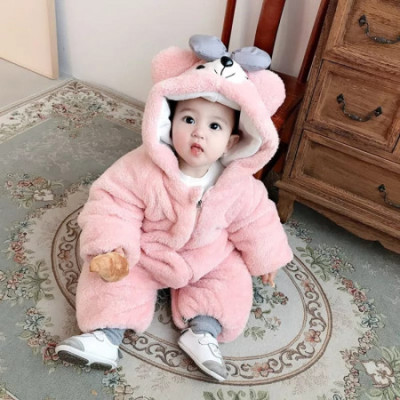 Baby Bear Rompers pink