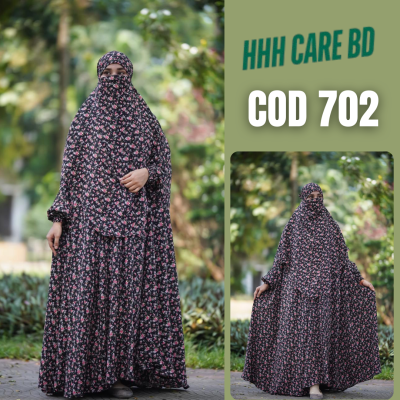 Khimar And Plazo Set- 702